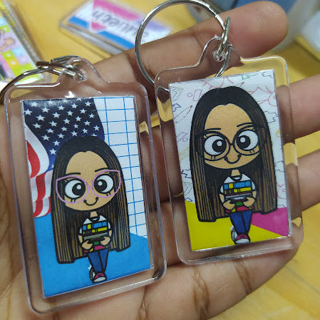 LLAVEROS ACRILICOS