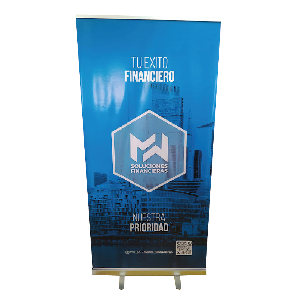 ROLL UP CON IMPRESIÓN 100x200